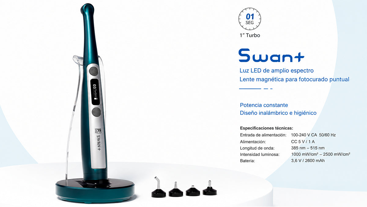 Lampara de Fotocurado SWAN+ marca Refine