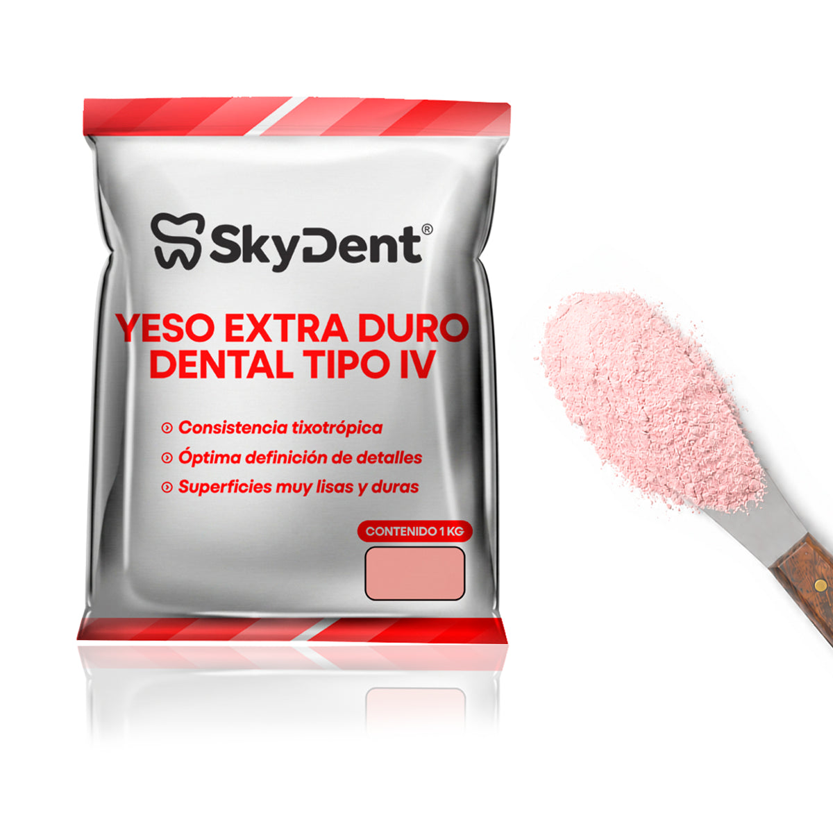 Yeso Extra Duro Dental Tipo IV Skydent 1 kg