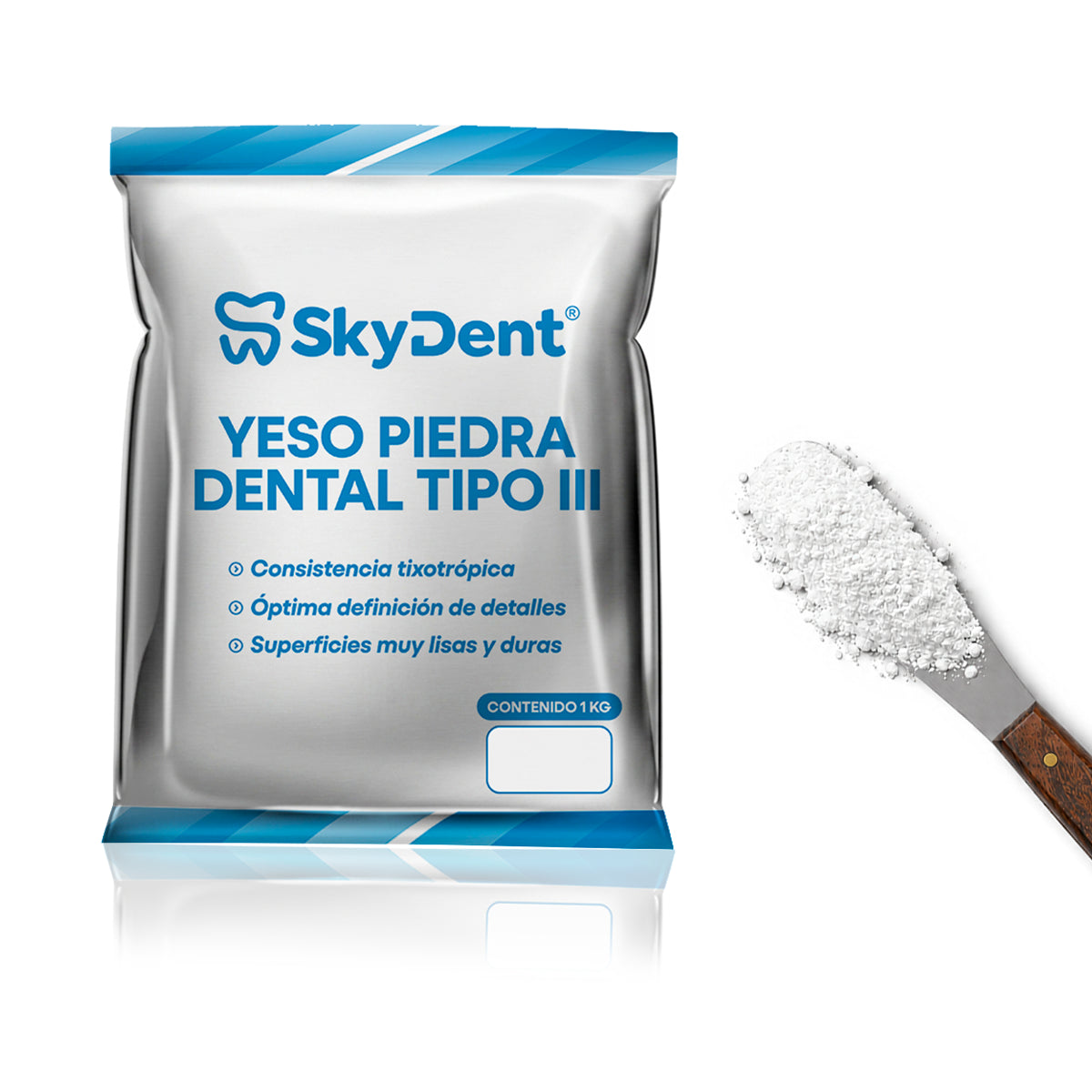 Yeso Piedra Dental Tipo III Skydent 1 kg