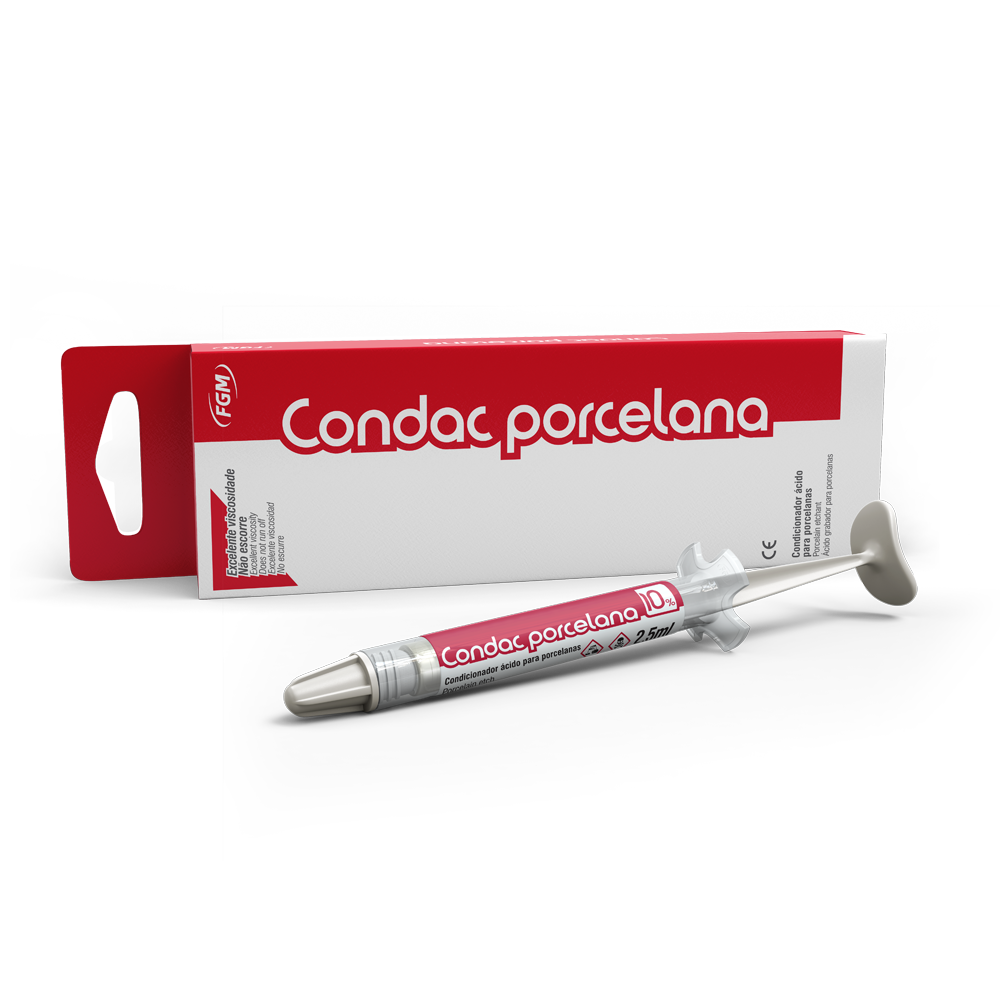 Condac Porcelana ácido fluorhídrico 10% FGM