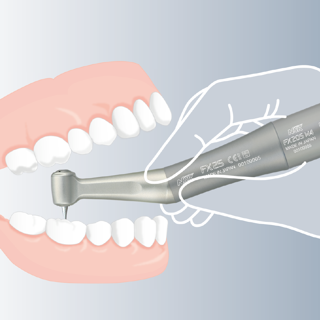 Contra ángulo FX25 NSK - eksadental