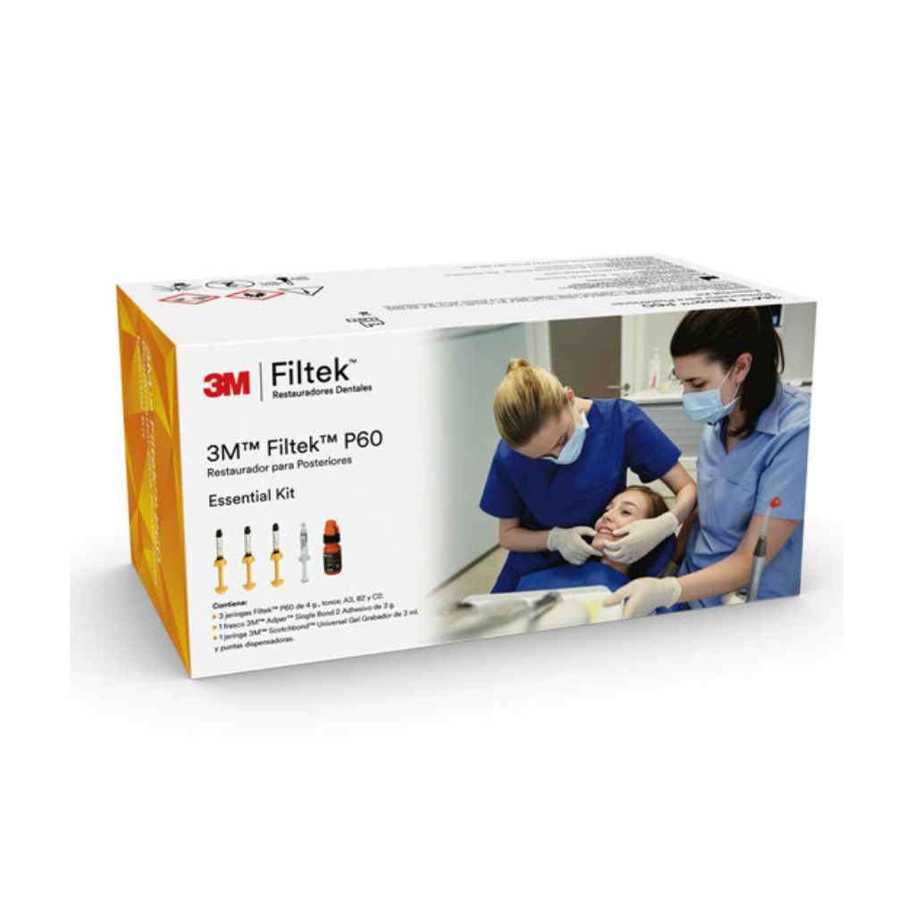 Kit 3 jeringas Filtek P60 Essential Kit 3M Solventum