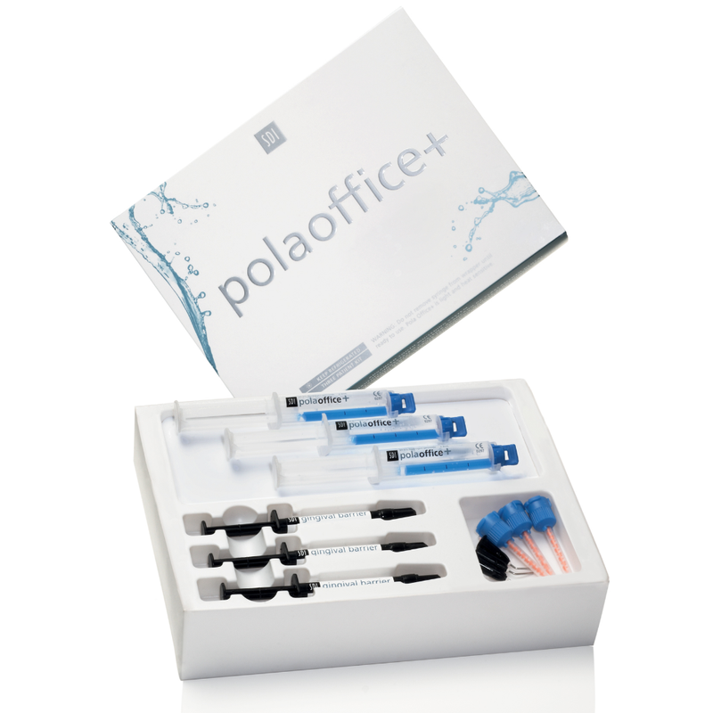 Pola Office + (Plus) Kit 3 pacientes (Peróxido de Hidrógeno 37.5%) SDI - eksadental